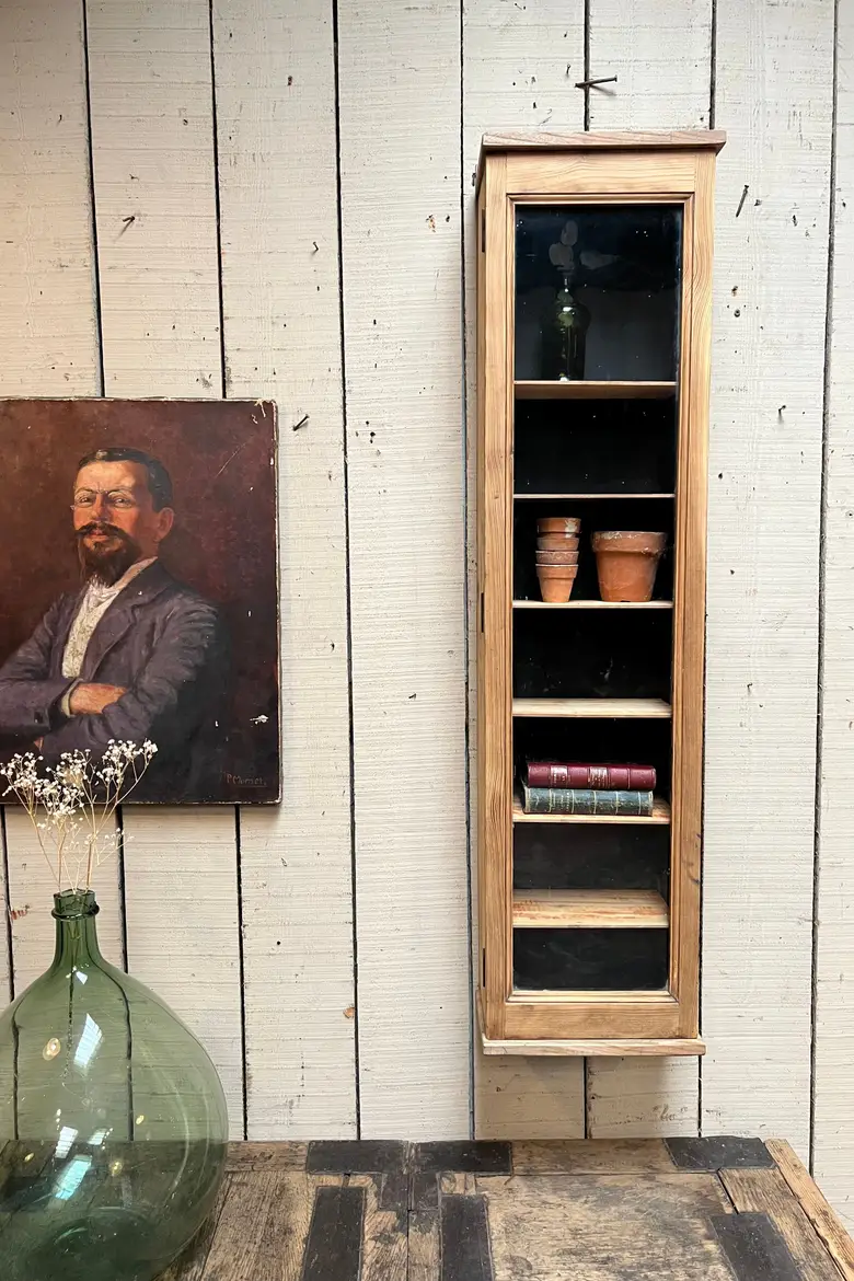 Petite vitrine à suspendre Début XXème