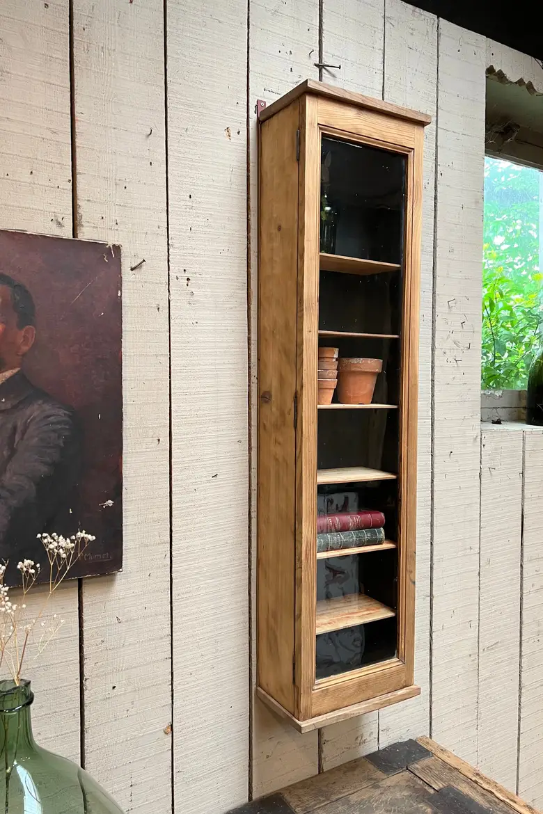 Petite vitrine à suspendre Début XXème