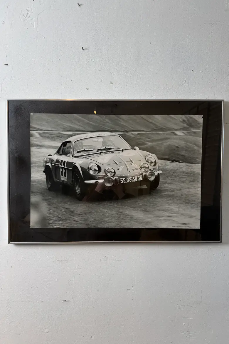 Photo automobile encadrée – années 90
