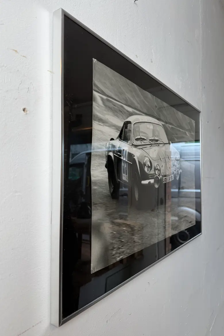 Photo automobile encadrée – années 90