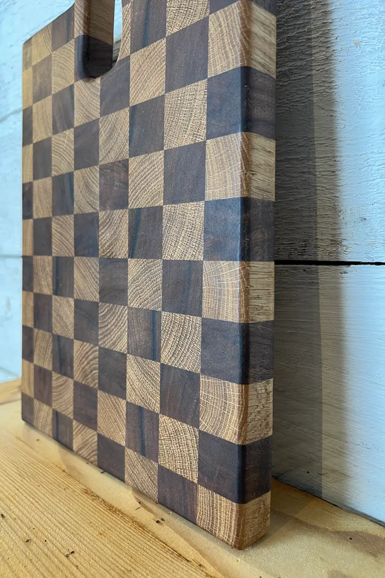 Planche à découper damier