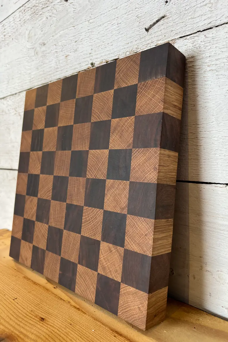 Planche à découper damier