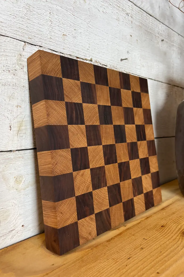 Planche à découper damier
