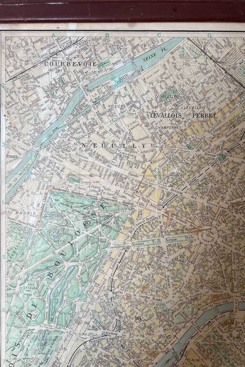 Plans de Paris Années 50