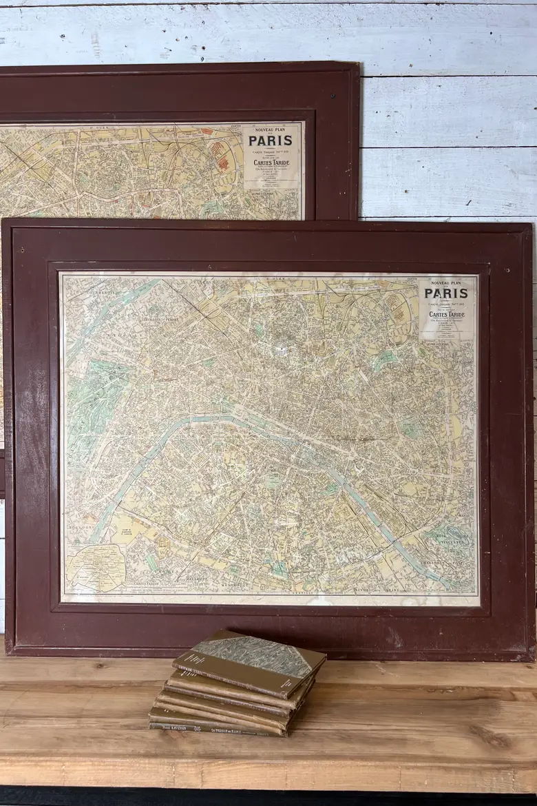 Plans de Paris Années 50