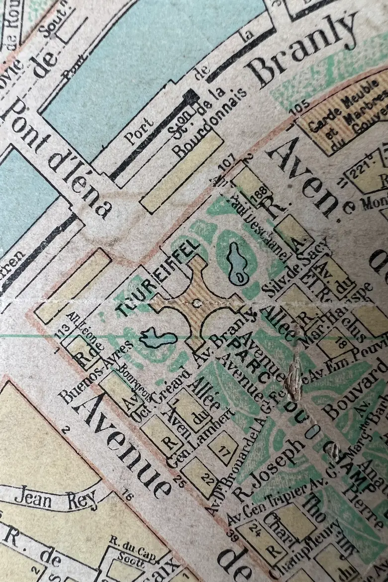 Plans de Paris Années 50