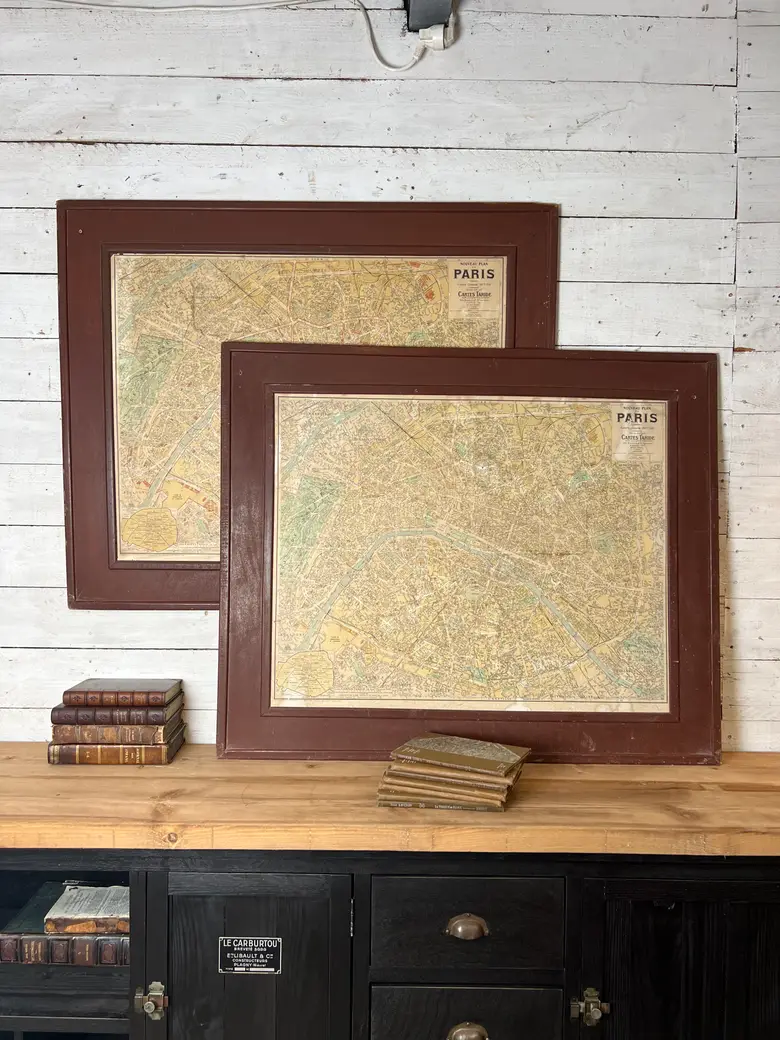 Plans de Paris Années 50