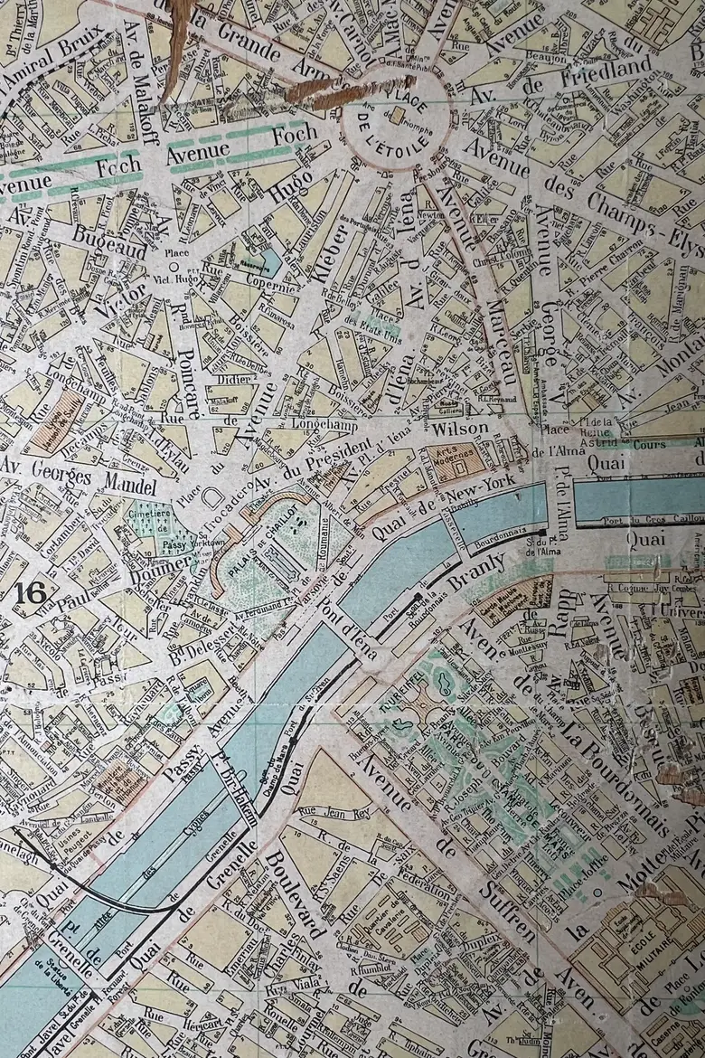 Plans de Paris Années 50