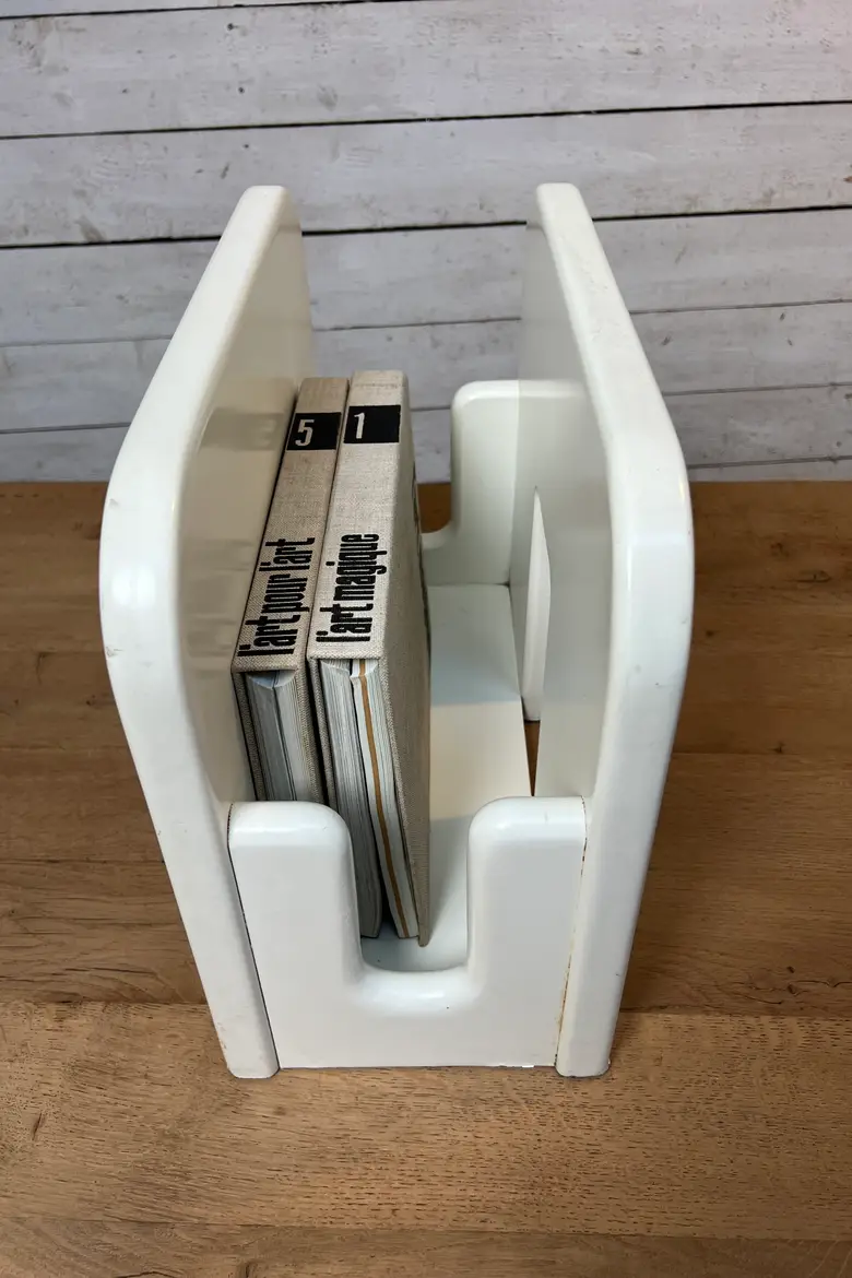 Porte-revues en bois compressé, années 1970