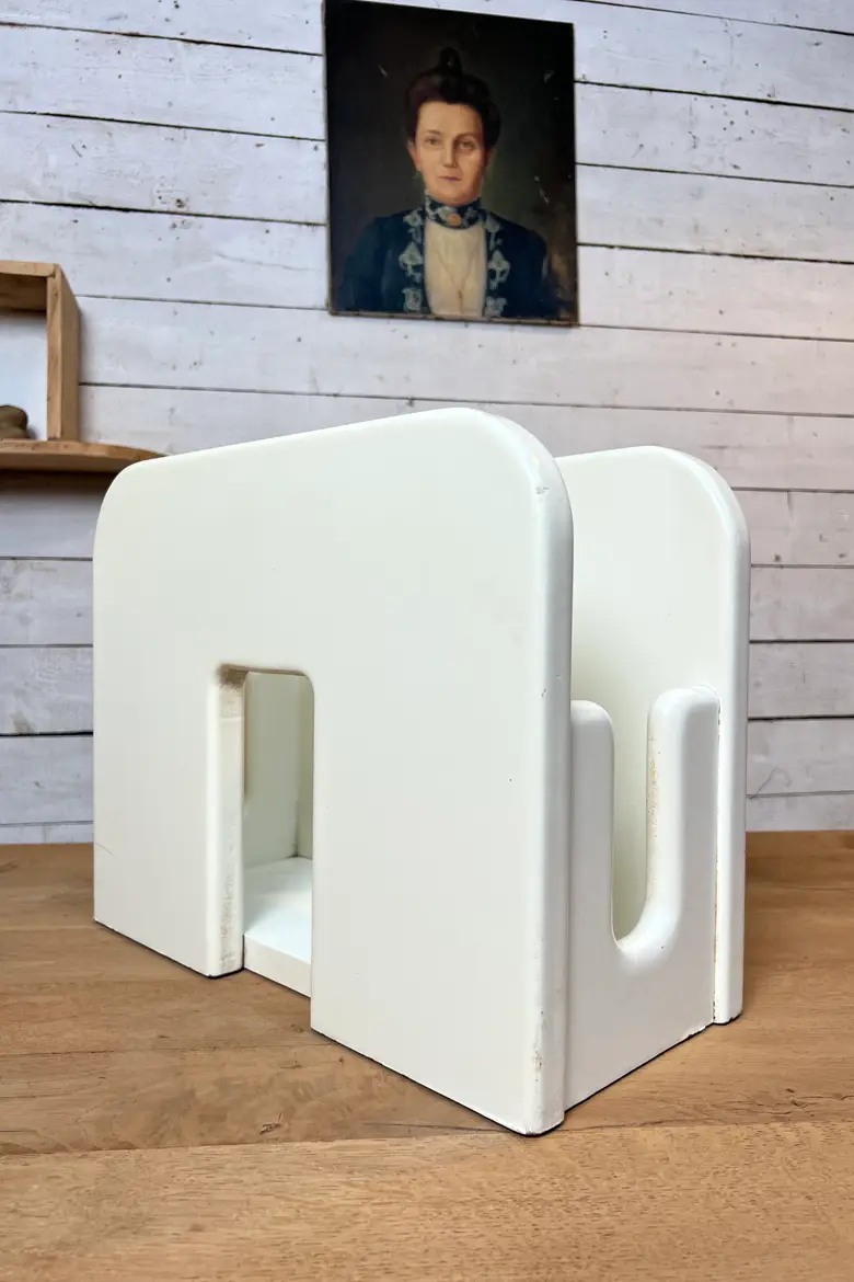 Porte-revues en bois compressé, années 1970