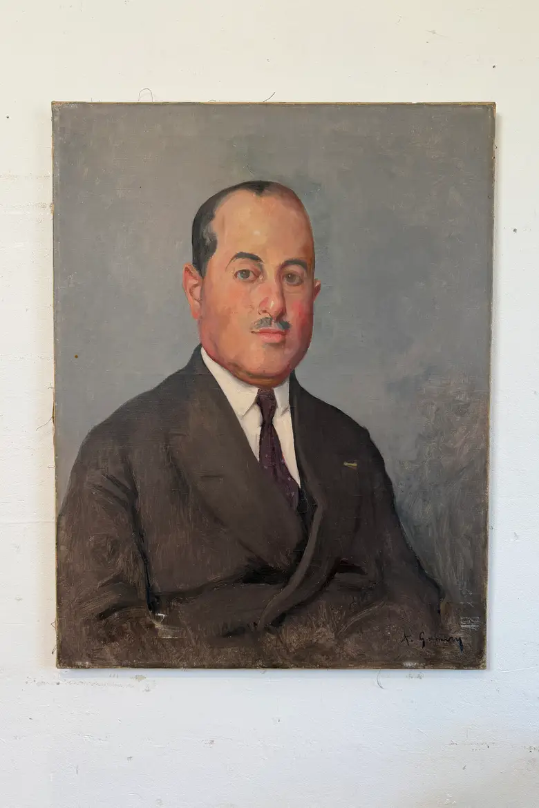 Portrait ancien d’homme