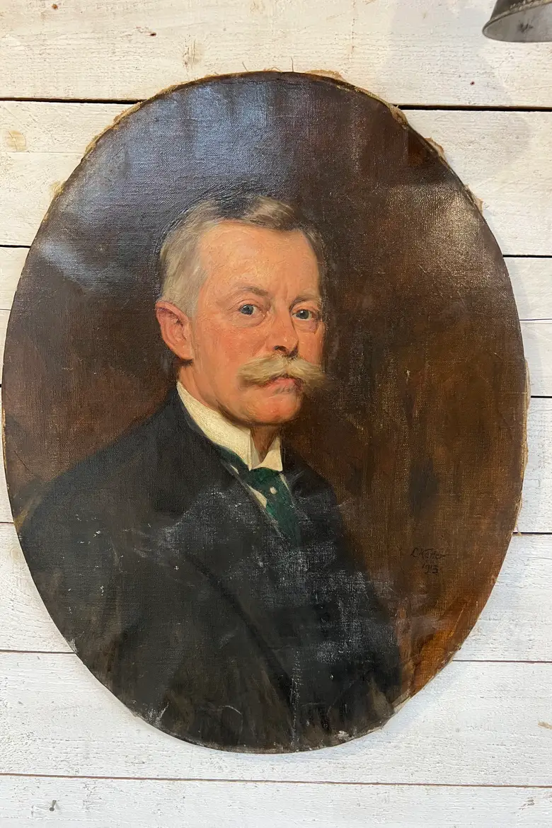 Portrait d’ancêtre 1900