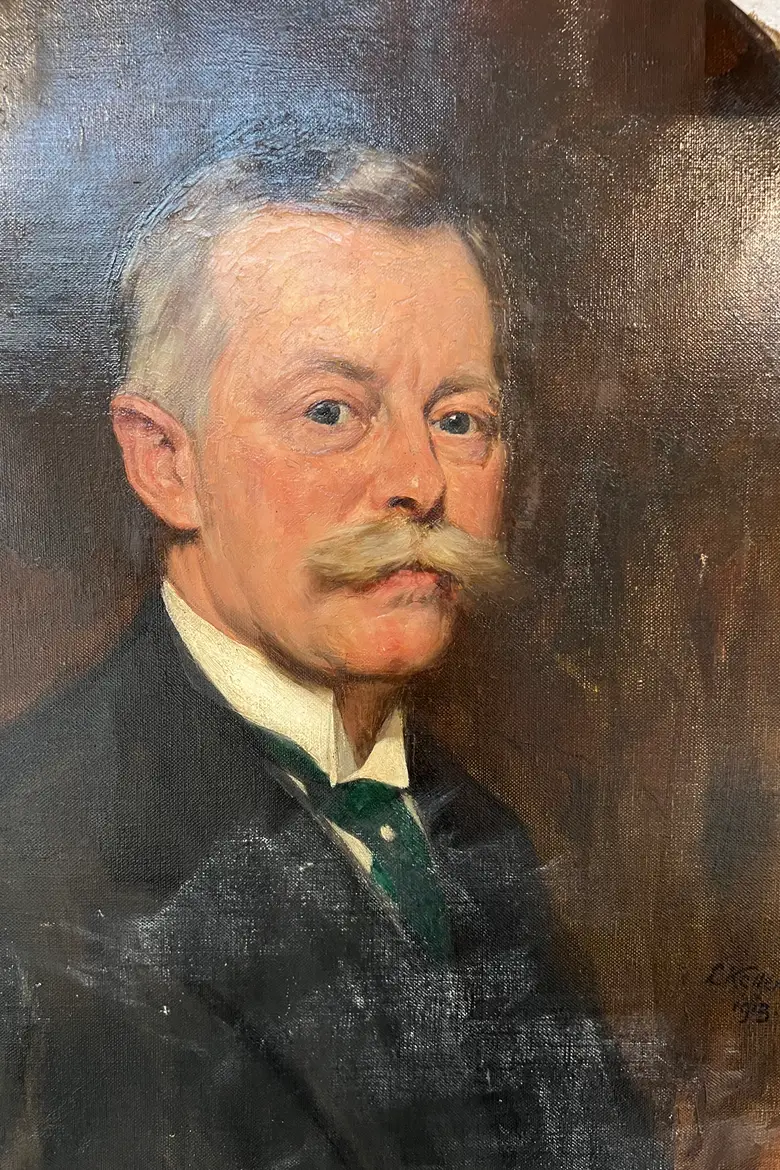 Portrait d’ancêtre 1900