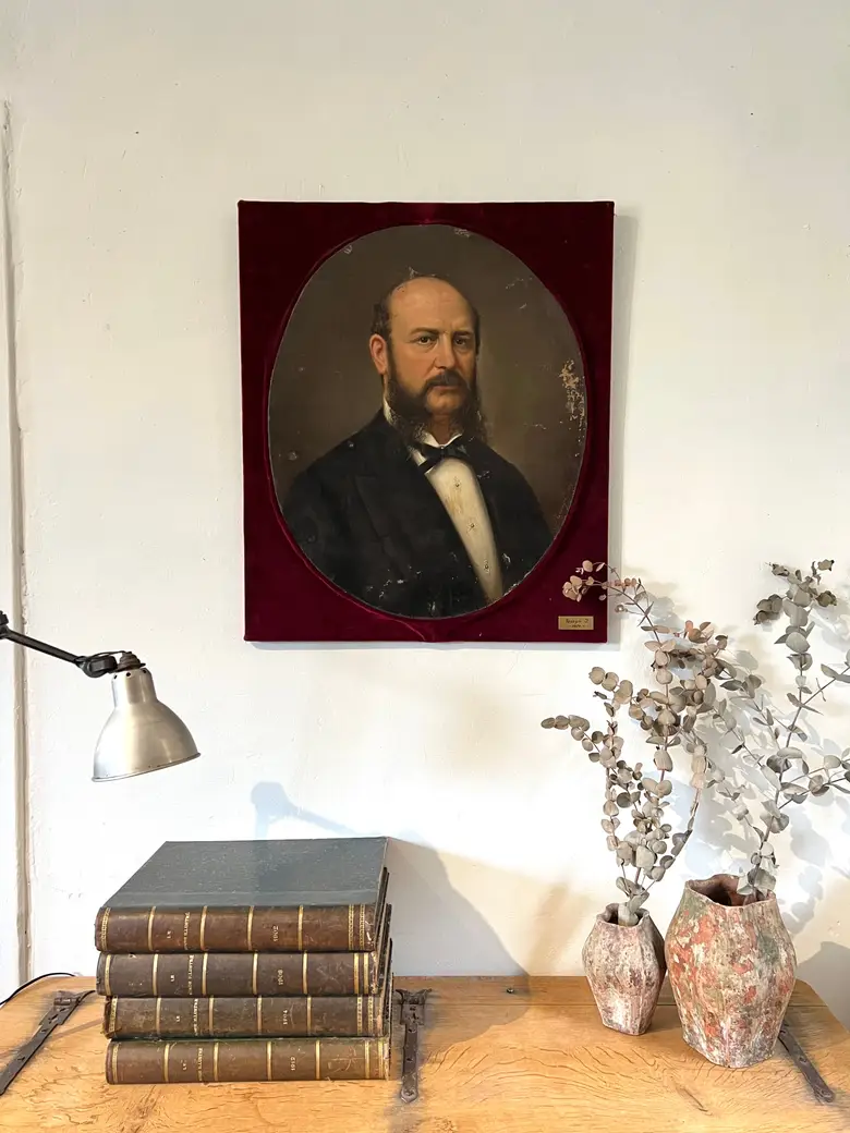 Portrait d’ancêtre 19ème