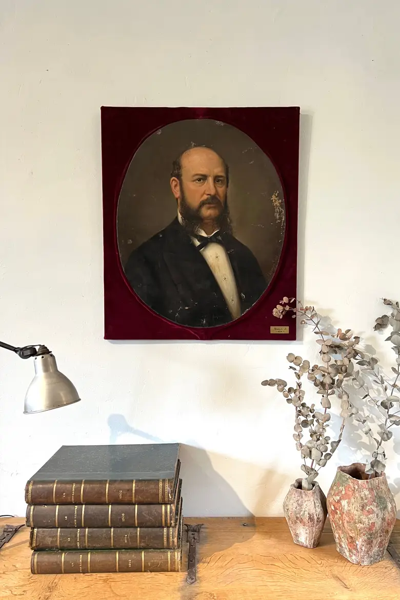 Portrait d’ancêtre 19ème
