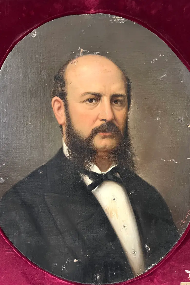 Portrait d’ancêtre 19ème