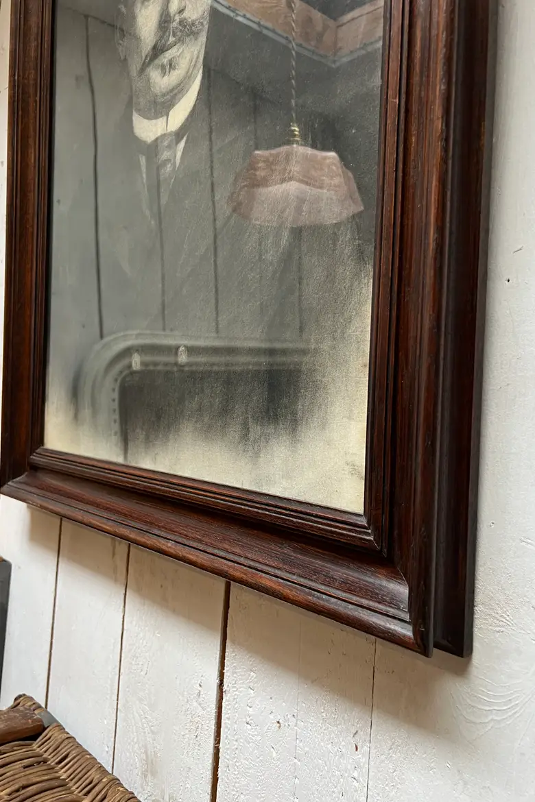 Portrait d’ancêtre au fusain 1920