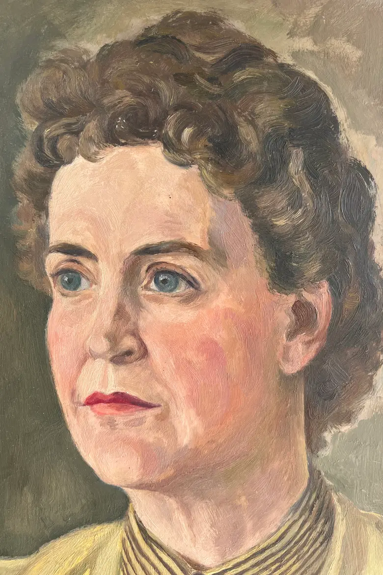 Portrait de femme, années 50