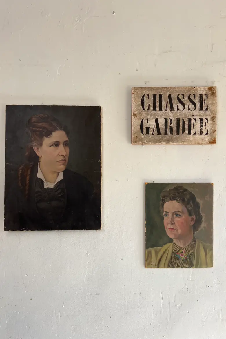 Portrait de femme, années 50