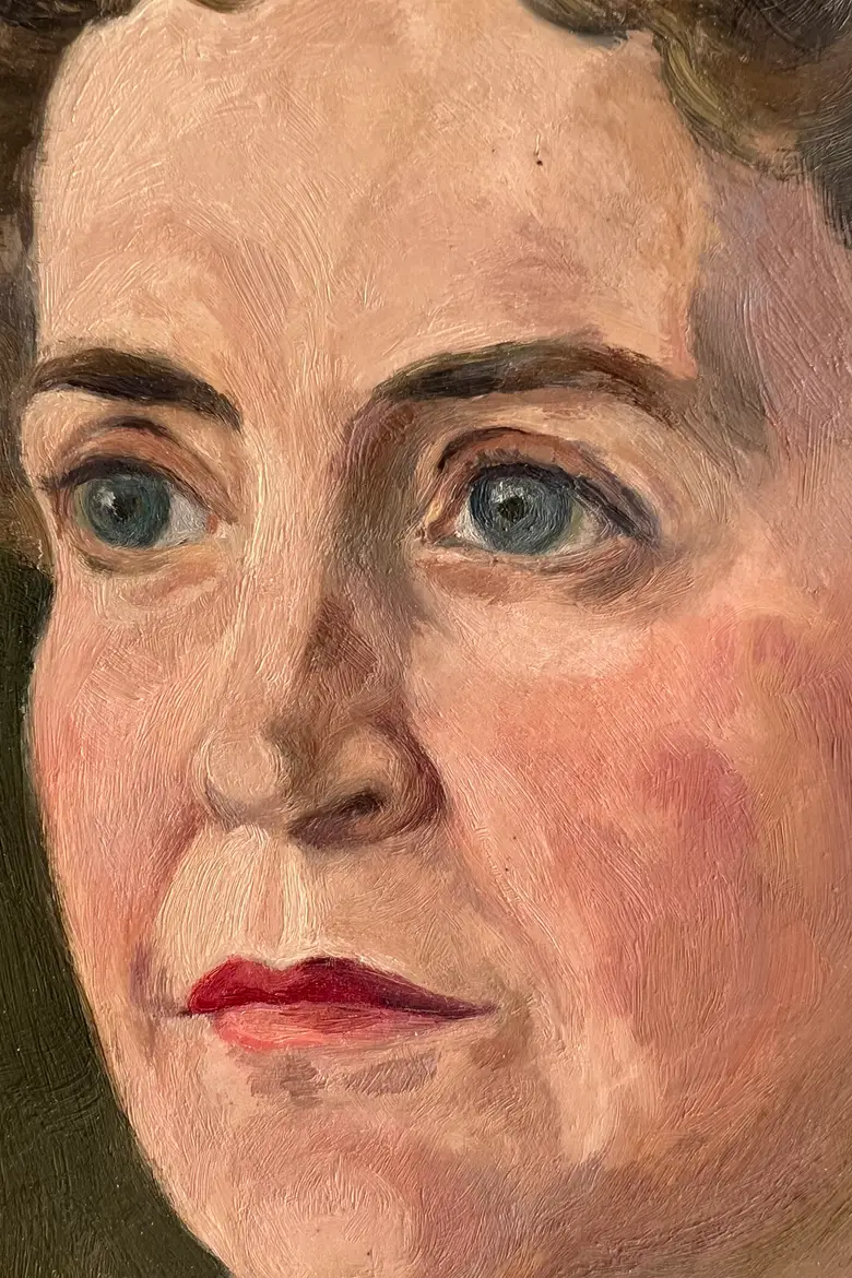 Portrait de femme, années 50