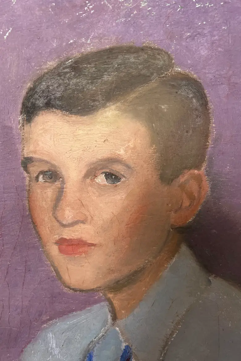Portrait d’enfant, années 50