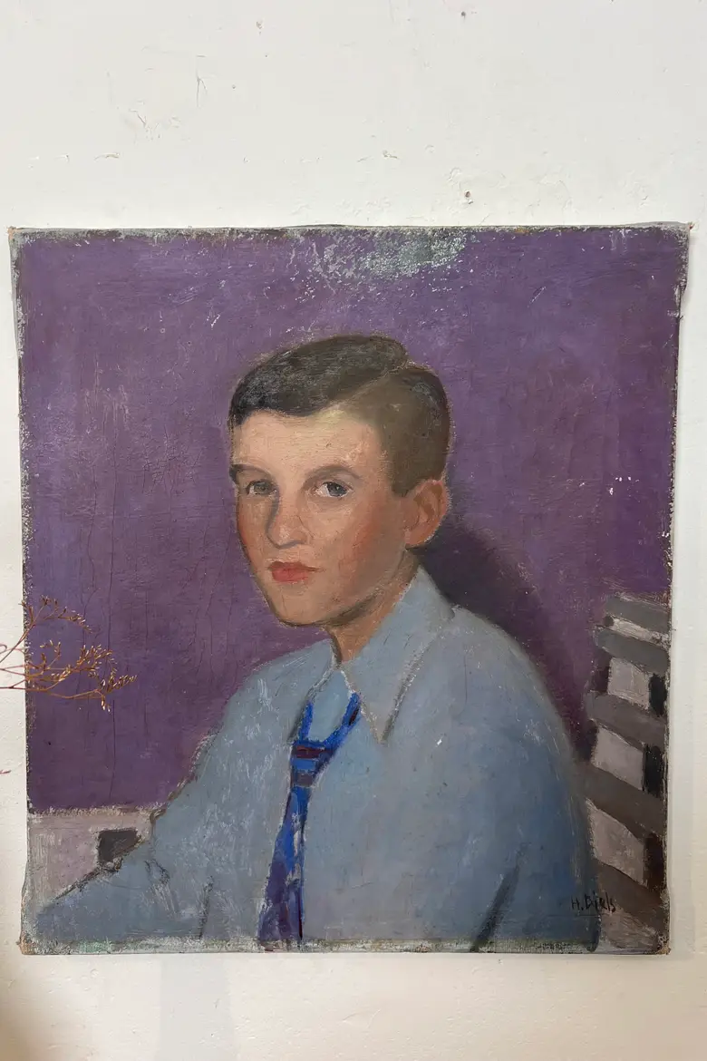 Portrait d’enfant, années 50