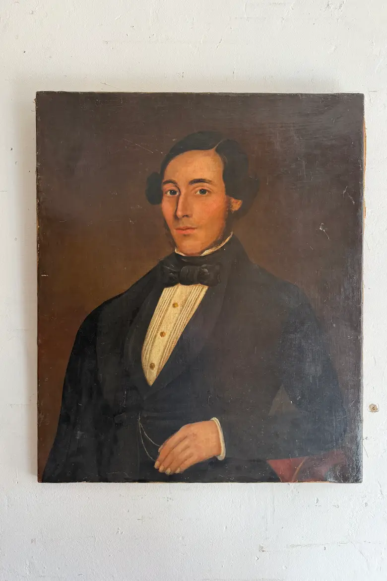 Portrait d’homme – XIXe siècle