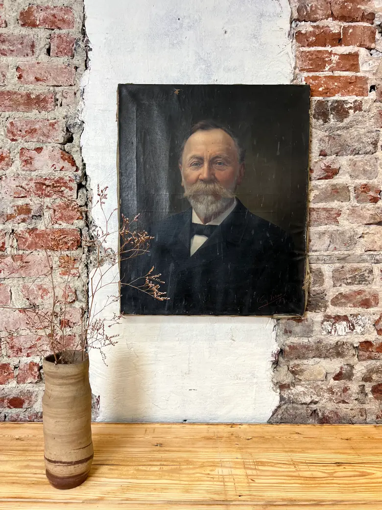 Portrait signé – 1907