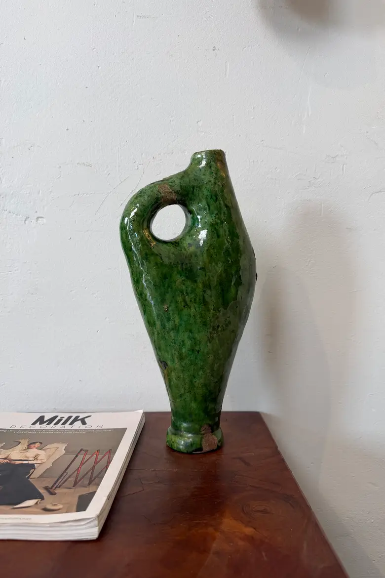 Poterie vernissée verte – XIXe siècle