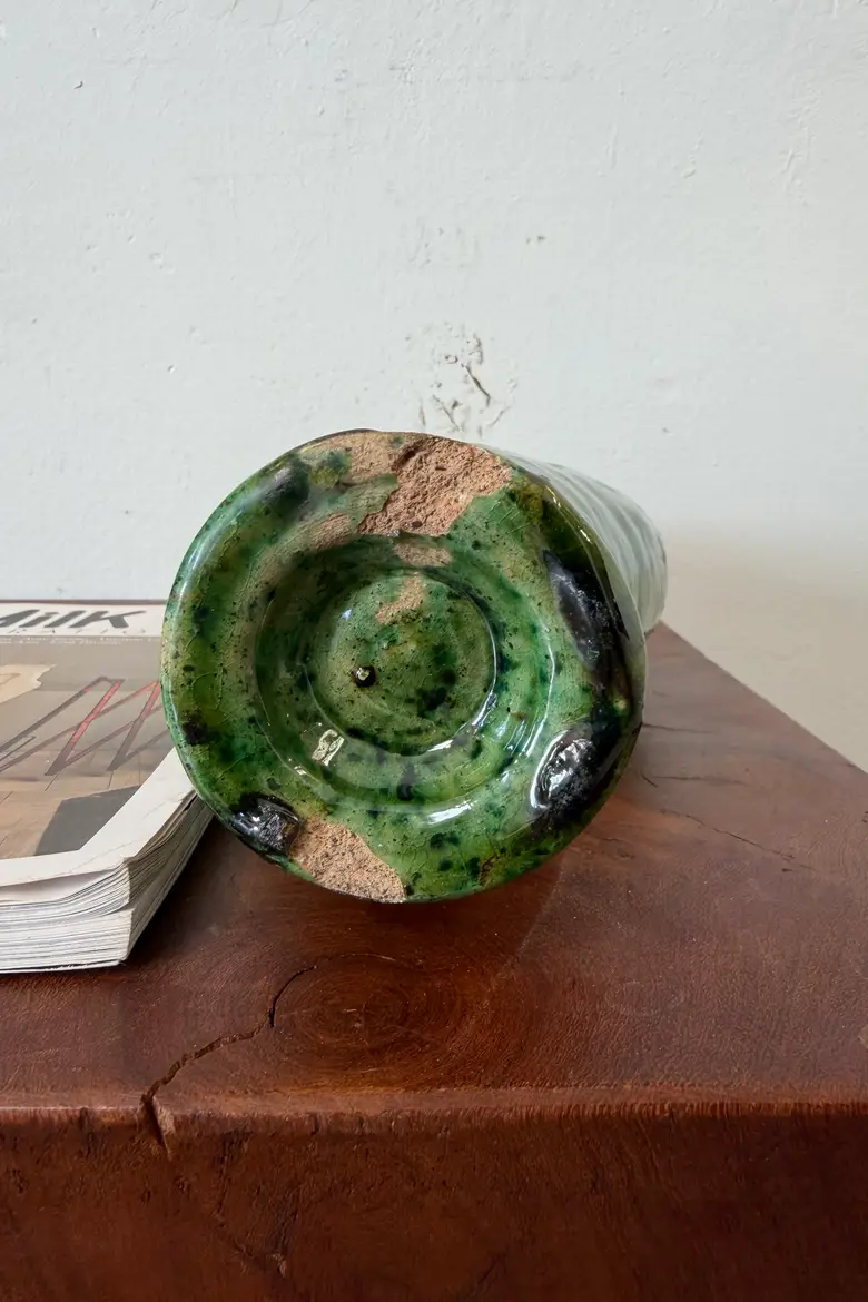 Poterie vernissée verte – XIXe siècle