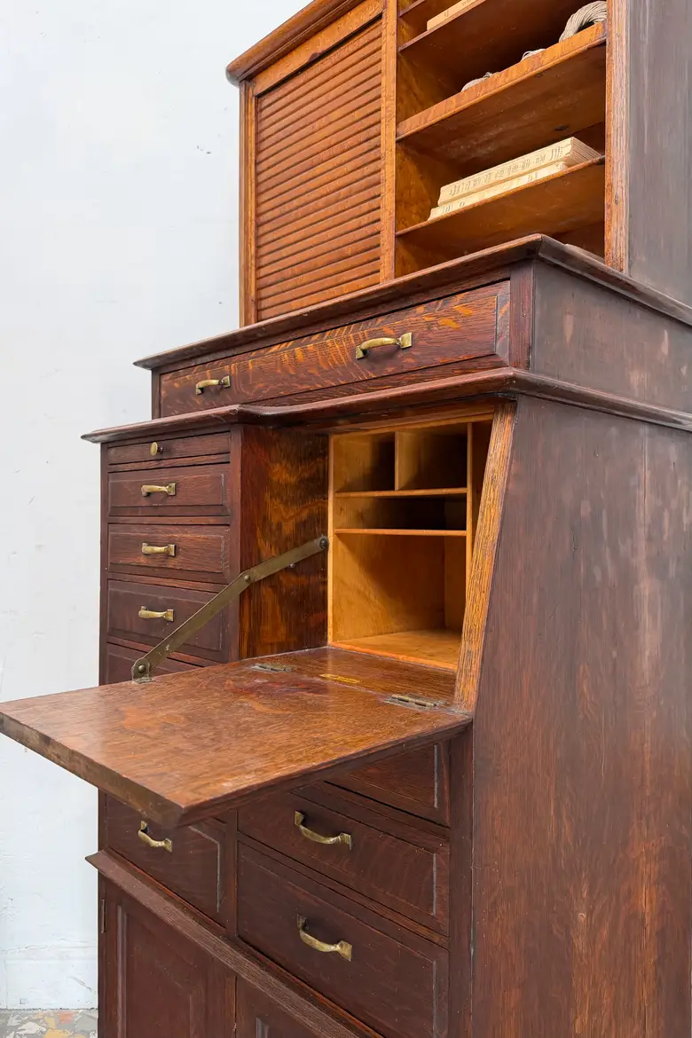 Rare meuble de dentiste américain – Début XXe siècle