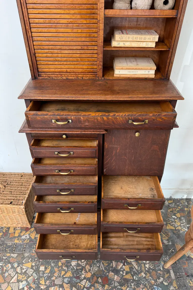 Rare meuble de dentiste américain – Début XXe siècle
