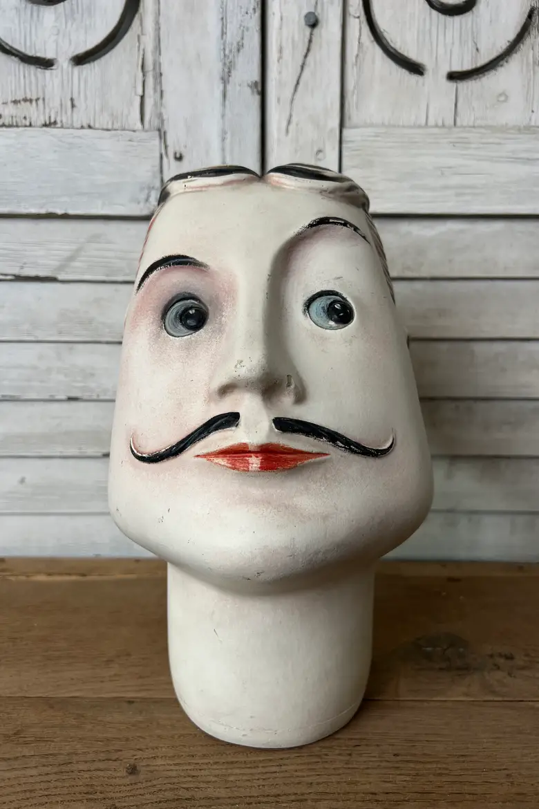 Rares têtes de mannequins années 70