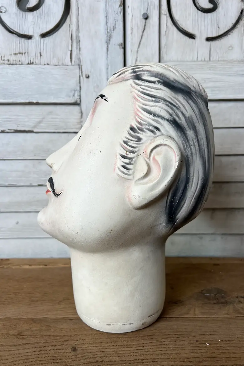 Rares têtes de mannequins années 70