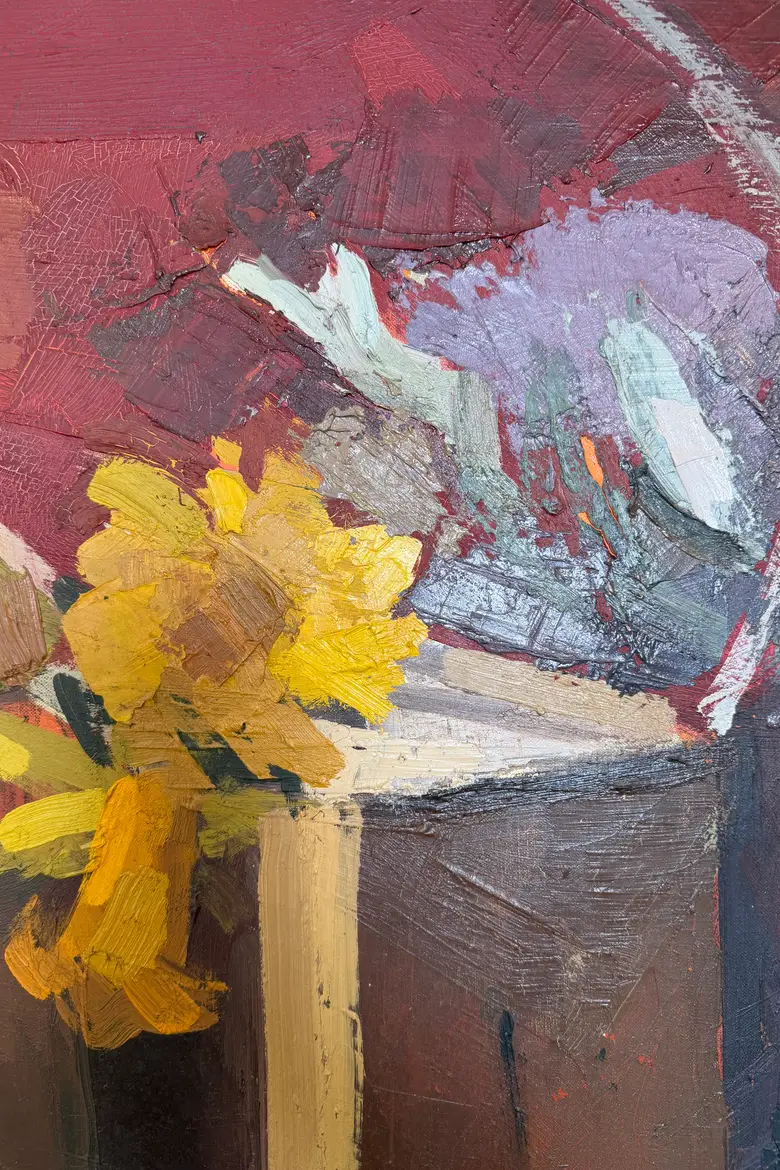 René Guinand – Livres et fleurs, 1965