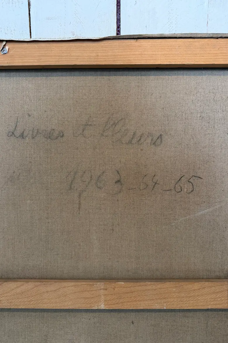 René Guinand – Livres et fleurs, 1965