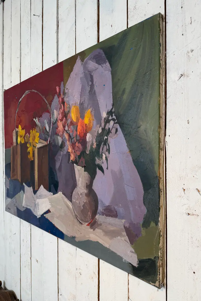 René Guinand – Livres et fleurs, 1965