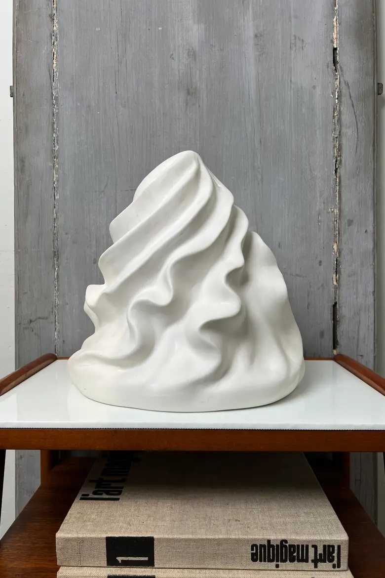Sculpture en céramique «Glace à l’italienne »