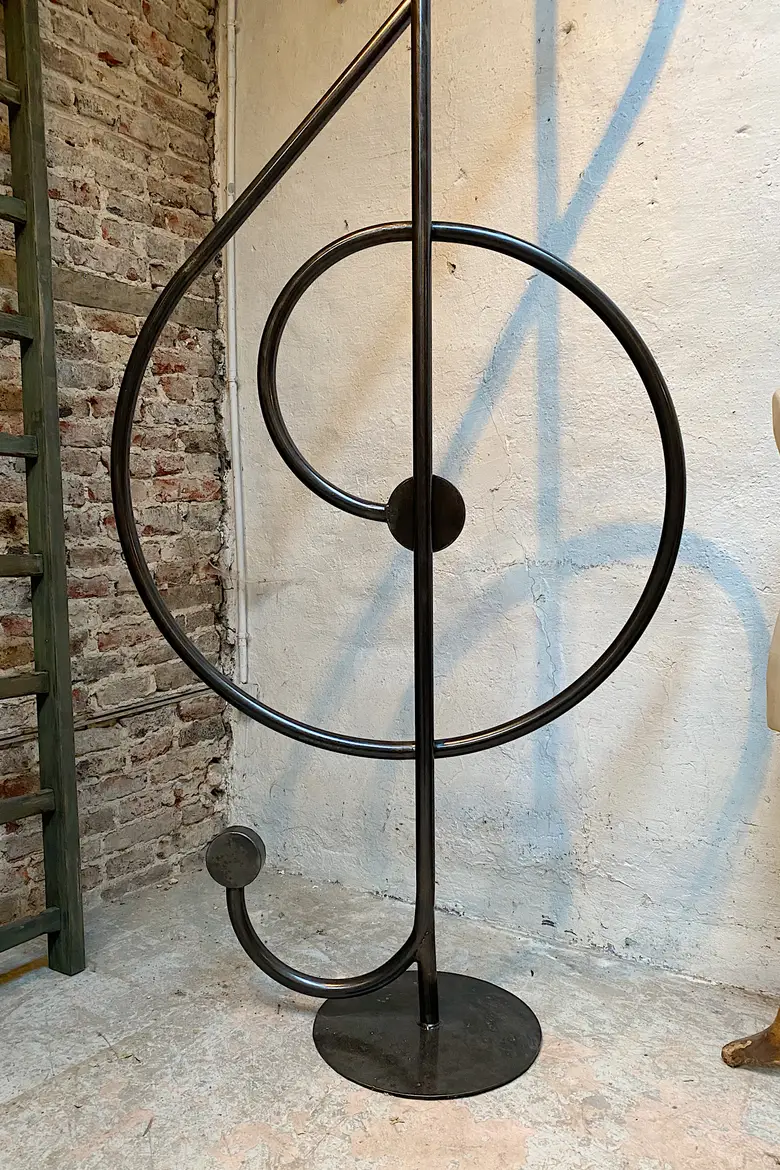 Sculpture en métal Années 50