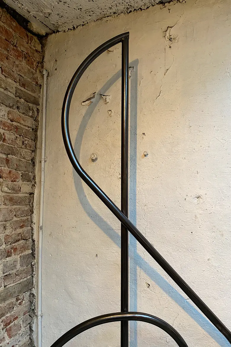 Sculpture en métal Années 50