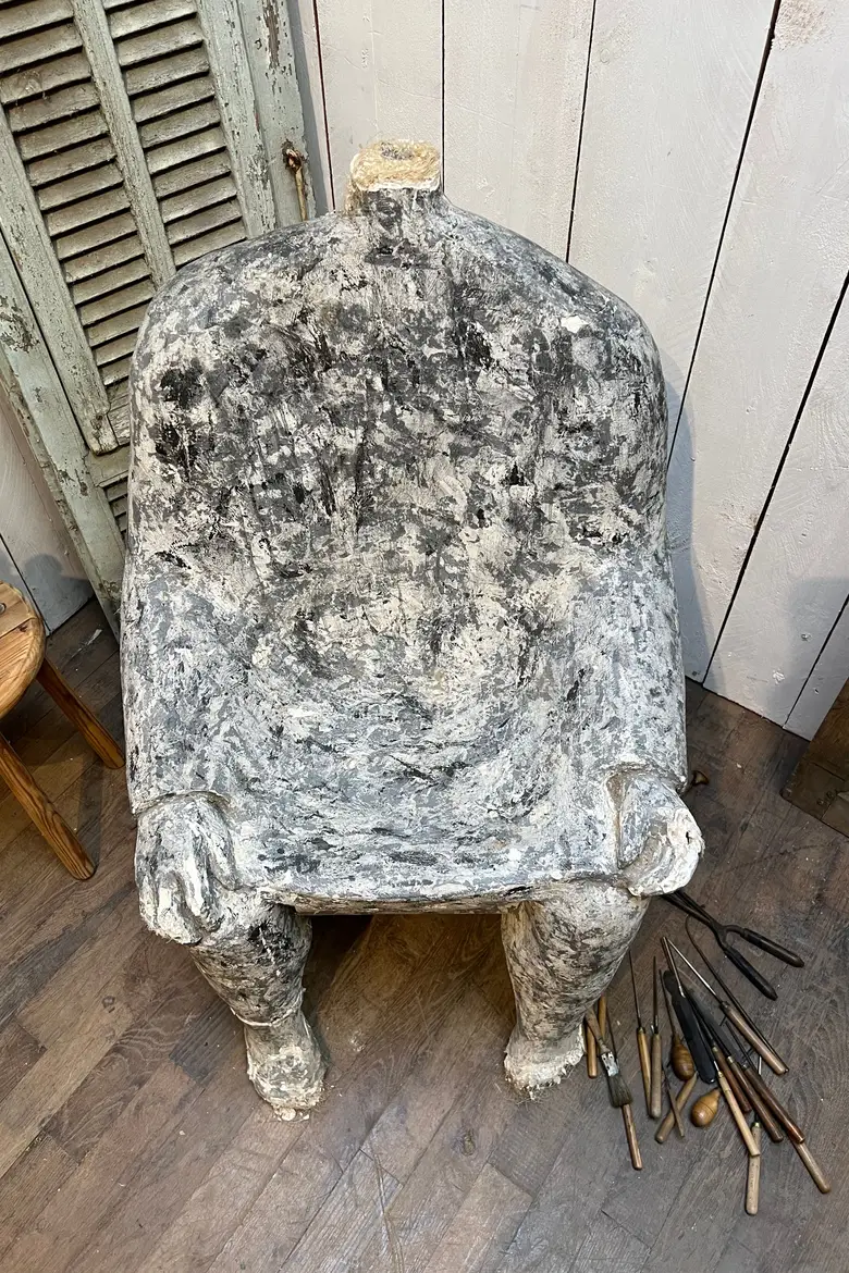 Sculpture / ébauche d’atelier d’artiste — sculture d'artiste