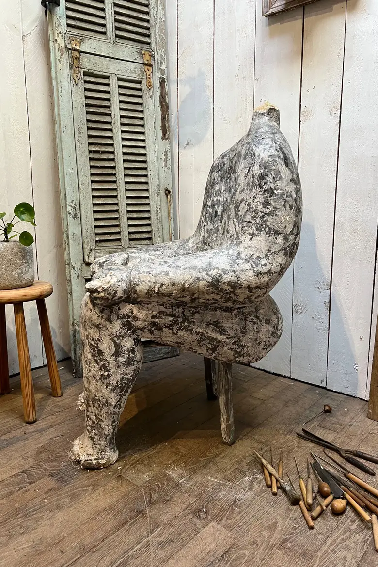 Sculpture / ébauche d’atelier d’artiste — sculture d'artiste