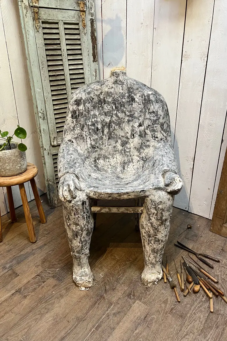 Sculpture / ébauche d’atelier d’artiste — sculture d'artiste