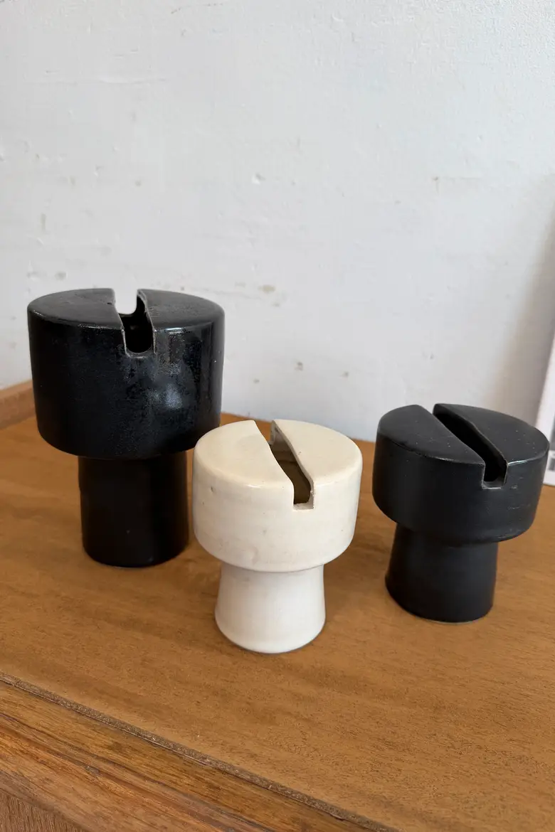 Série de 3 vases vintage Mobach