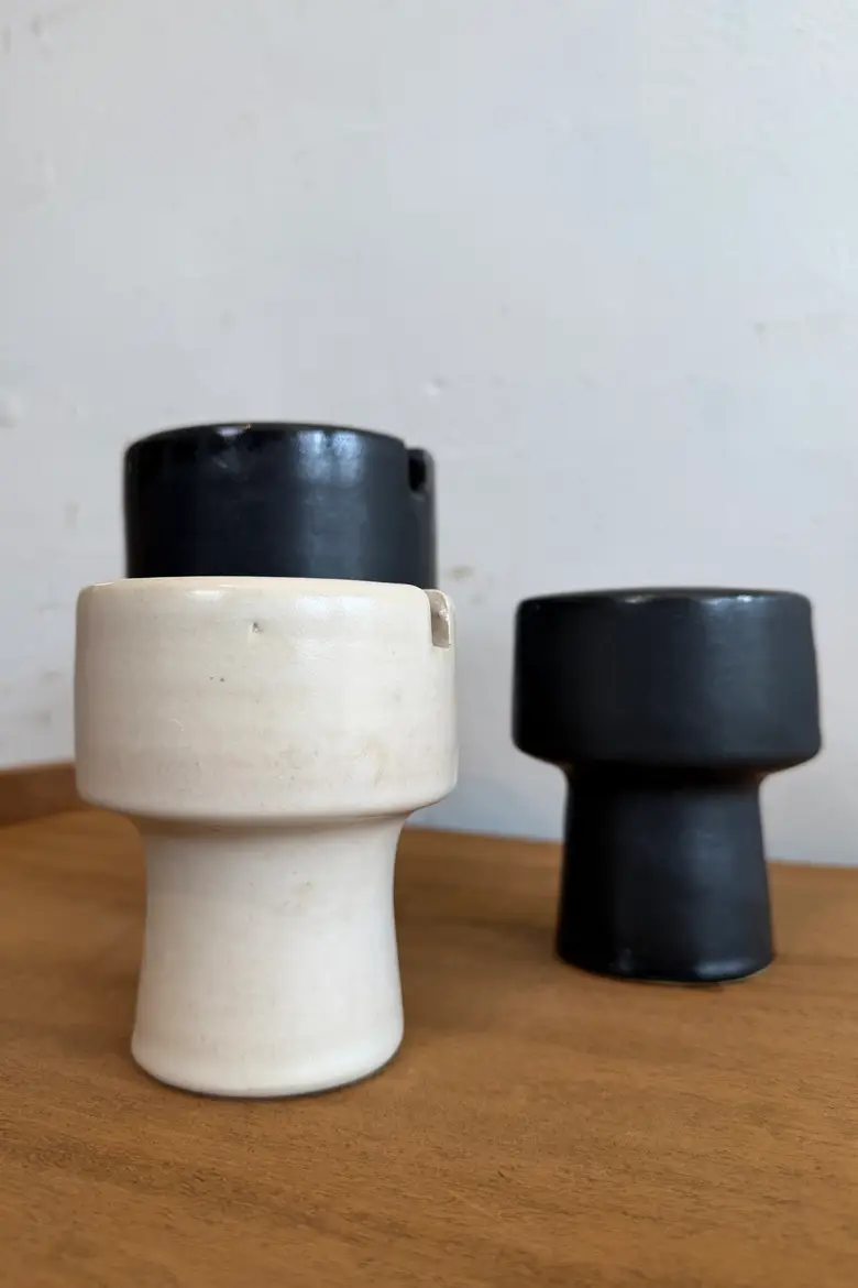 Série de 3 vases vintage Mobach