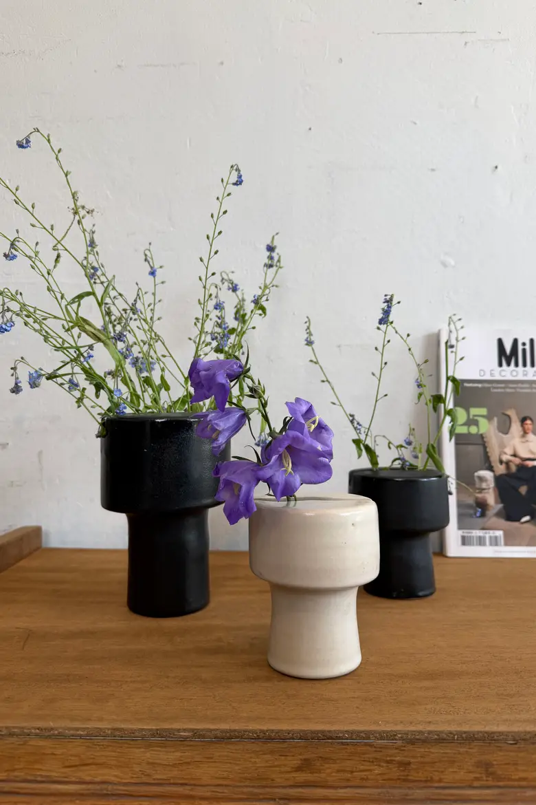 Série de 3 vases vintage Mobach