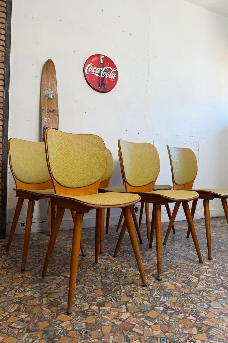Série de 6 chaises bistrot Baumann