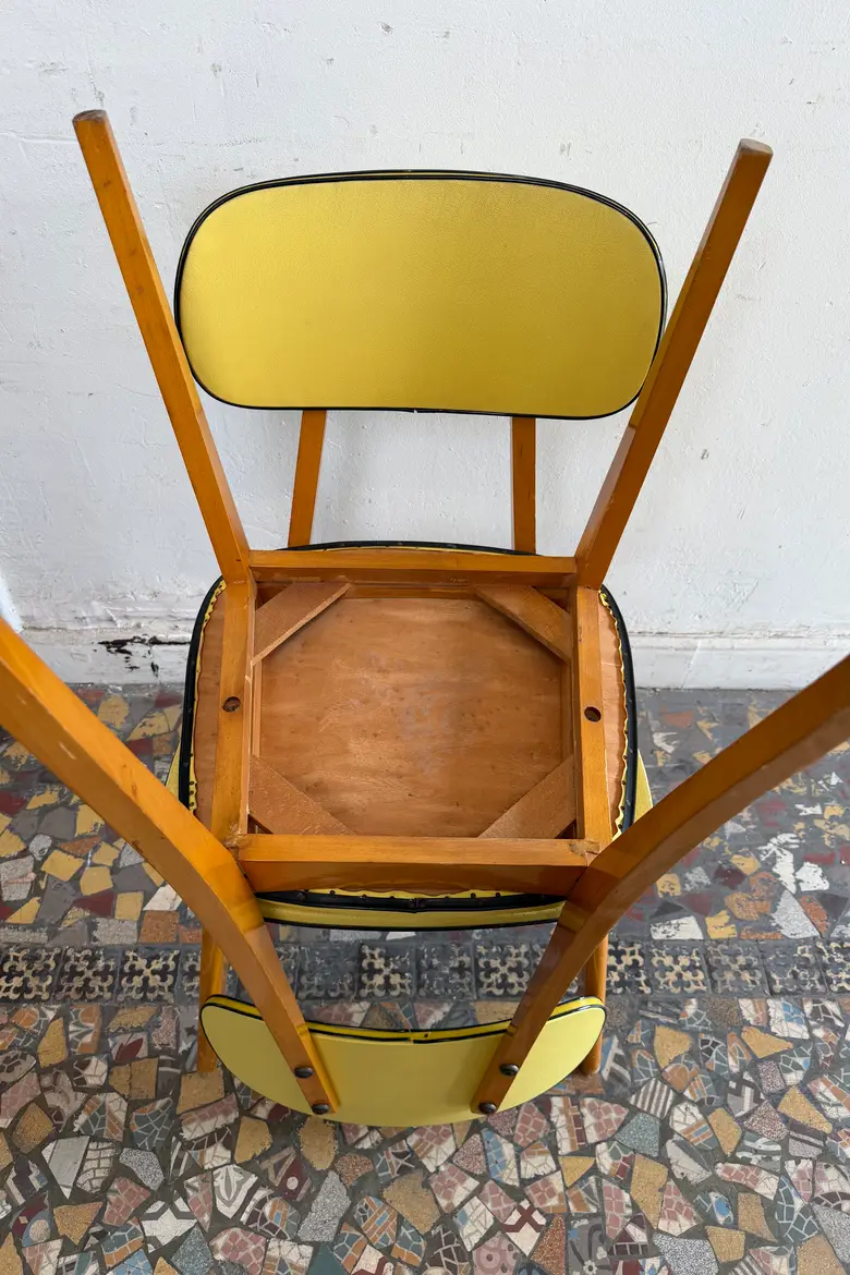 Série de 6 chaises vintage