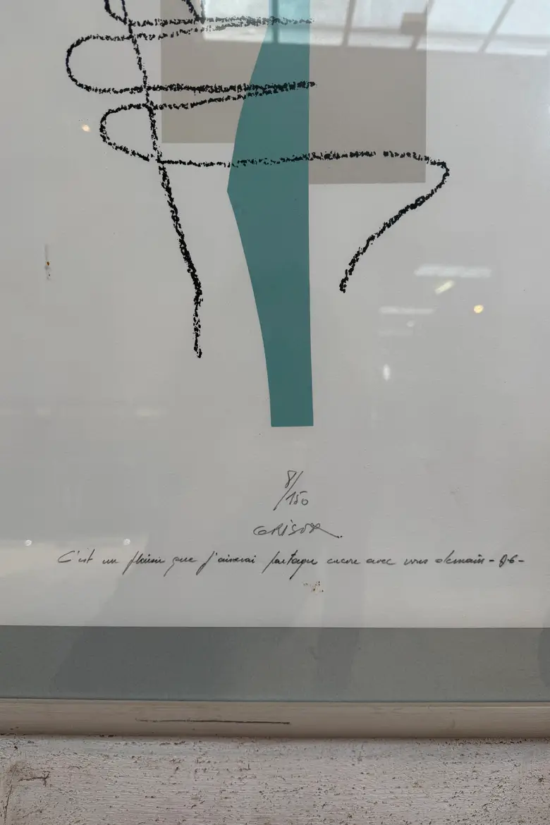 Sérigraphie de Dominic Grisor — Sérigraphie de Dominic Grisor