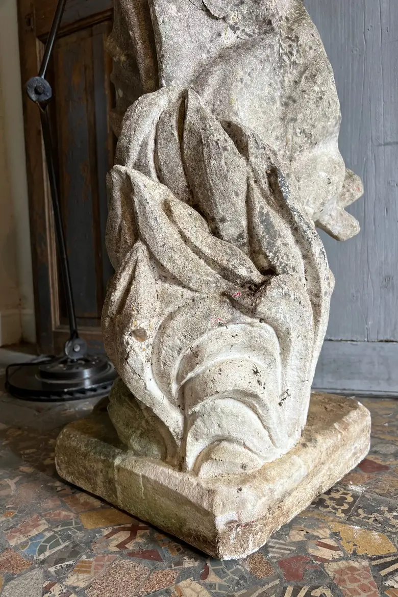 Statue de jardin en pierre Début XXème